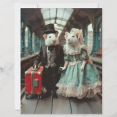 マウスビクトリアンカップル鉄道駅 (裏面)