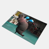 マウスビートHippo KO ドアマット (アングル)