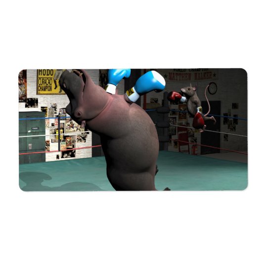 マウスビートHippo KO ラベル (正面)