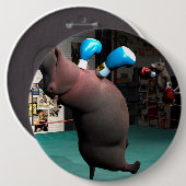 マウスビートHippo KO 缶バッジ (正面&裏面)