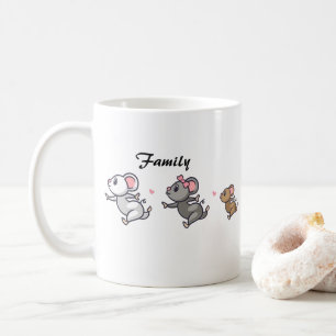 マウスファミリーマグ コーヒーマグカップ