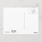 マウスファンタジーキノコの絵本 ポストカード (裏面)