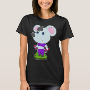 マウスフィットネスダンベル Tシャツ