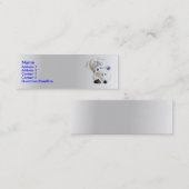 マウスプロファイルカード スキニー名刺 (正面/裏面)