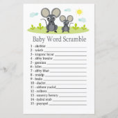 マウスベビーの単語スクランブルゲーム (正面)
