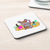 マウスベビーの秋 コースター (左側)