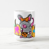 マウスベビーの秋 コーヒーマグカップ (中央)