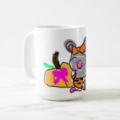 マウスベビーの秋 コーヒーマグカップ (正面左)