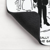 マウスマットと教会サービス結婚の牧師 マウスパッド (コーナー)