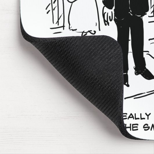 マウスマットと教会サービス結婚の牧師 マウスパッド (コーナー)