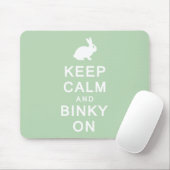 マウスマットの平静及びBinkyを保って下さい マウスパッド (マウス)