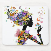 マウスマット – 自然付き1 (正面)