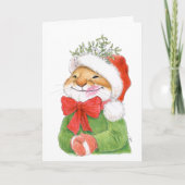 マウスメリーのクリスマスカード カード (正面)