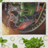 マウスメリートリデートレイン キッチンタオル (折り畳み)