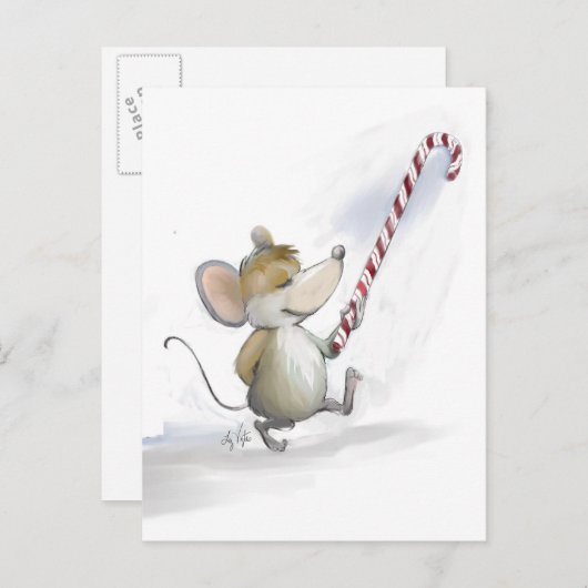 マウスメリームーホリディポストカード シーズンポストカード (正面/裏面)