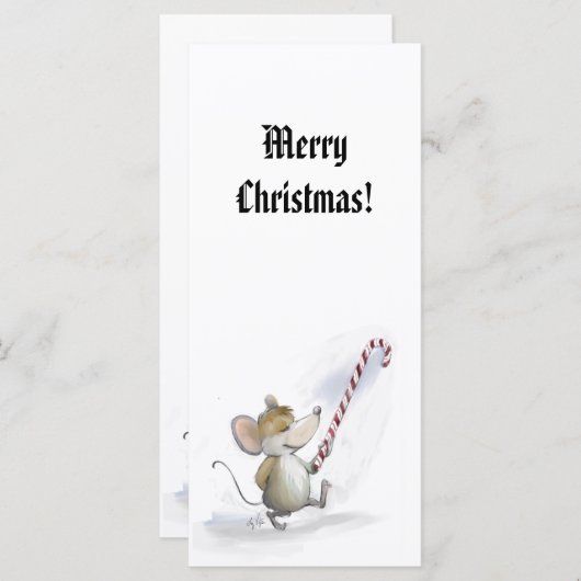 マウスメリーモホリデーブックマーク (正面/裏面)