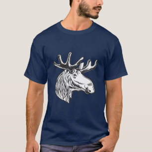 マウスヴィンテージスタイル狩りテーマ Tシャツ