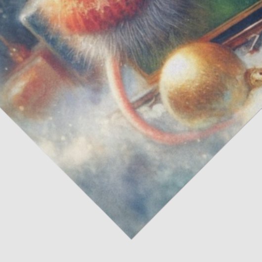 マウス乗お洒落り玩具列車フェスティバルデコページ 薄葉紙 (詳細)