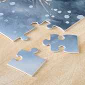 マウス付き冬の風景 ジグソーパズル (側面)