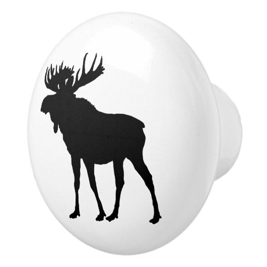 マウス動物のドアのノブの引き出しプル セラミックノブ (右)