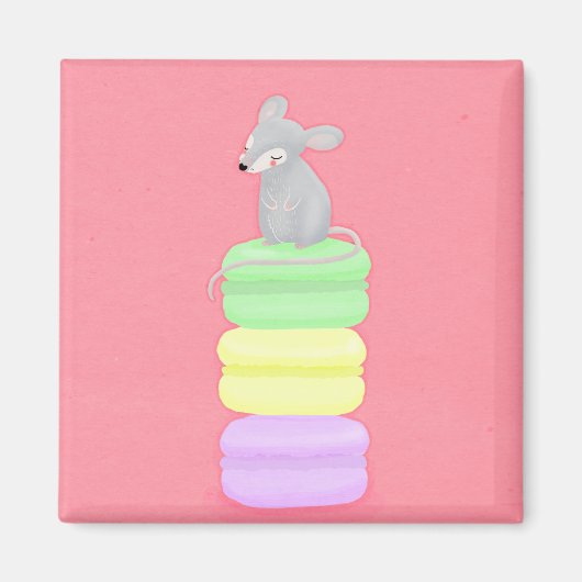 マウス及びマカロン磁石 マグネット (正面)