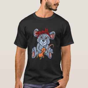 マウス女性男性子供ネズミネズミ小さなマウス臆病 Tシャツ