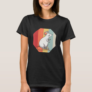 マウス女男性へ性キッズネズミラトンマウスカワードP Tシャツ