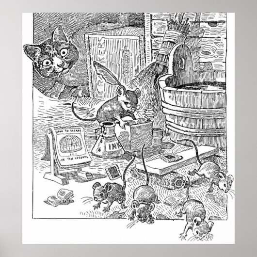 マウス学校 ポスター (正面)