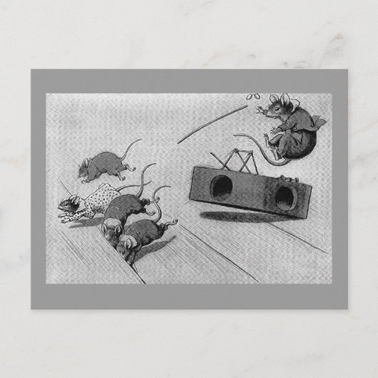 マウス安全春マウストラップ ポストカード (正面)