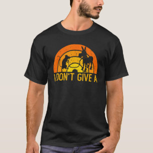 マウス歩くロバ私はラッ与えトしない3 Tシャツ