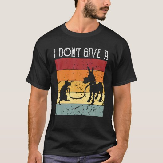 マウス歩くロバ私はラ与えスト4 Tシャツ (正面)