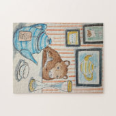 マウス用茶 ジグソーパズル (横)