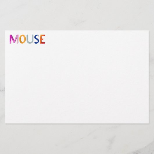 マウス紙 (裏面)