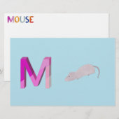 マウス紙 (正面/裏面)