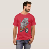 マウス自転車 Tシャツ (正面フル)