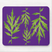 マウス葉パッド上のワイルドなマウス(1) マウスパッド (正面)