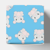 マウス赤ちゃんシャワーブルー フェイバーボックス (上部)