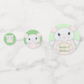 マウス赤ちゃんシャワー コンフェッティ (正面)