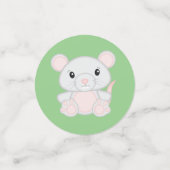 マウス赤ちゃんシャワー コンフェッティ (スモール正面)