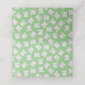 マウス赤ちゃんシャワー プレイスカード (内部開封)