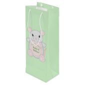 マウス赤ちゃんシャワー ワインギフトバッグ (裏面アングル)