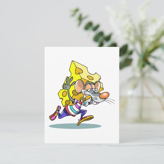 マウス運のチーズ招待状 招待状