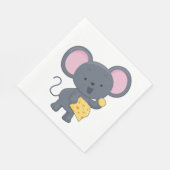 マウス食べチーズ スタンダードランチョンナプキン (角)