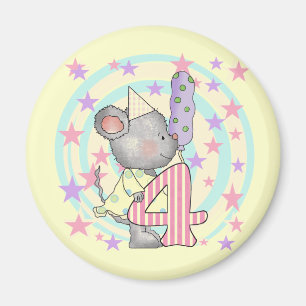 マウス4th誕生日Tシャツとギフト マグネット