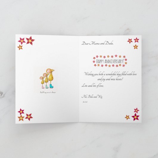 マウス キス カード (内部)