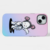 マウス キティ キニアート iPhoneケース (裏面横)