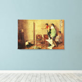 マウス キャンバスプリント (インサイチュ (ウッドフロア))