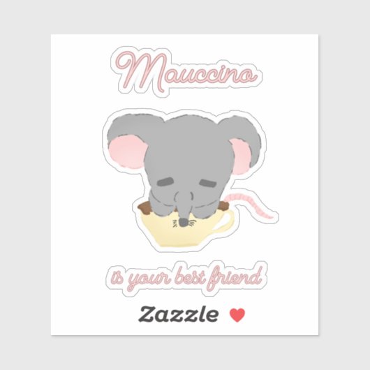 マウス ココア カプチーノ シール (シート)