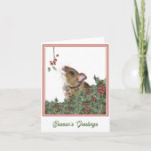 マウス、ホリー、ミスタントーフェスティバルシーズンカード カード (正面)