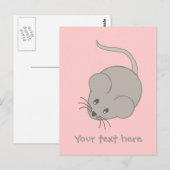 マウス ポストカード (正面/裏面)